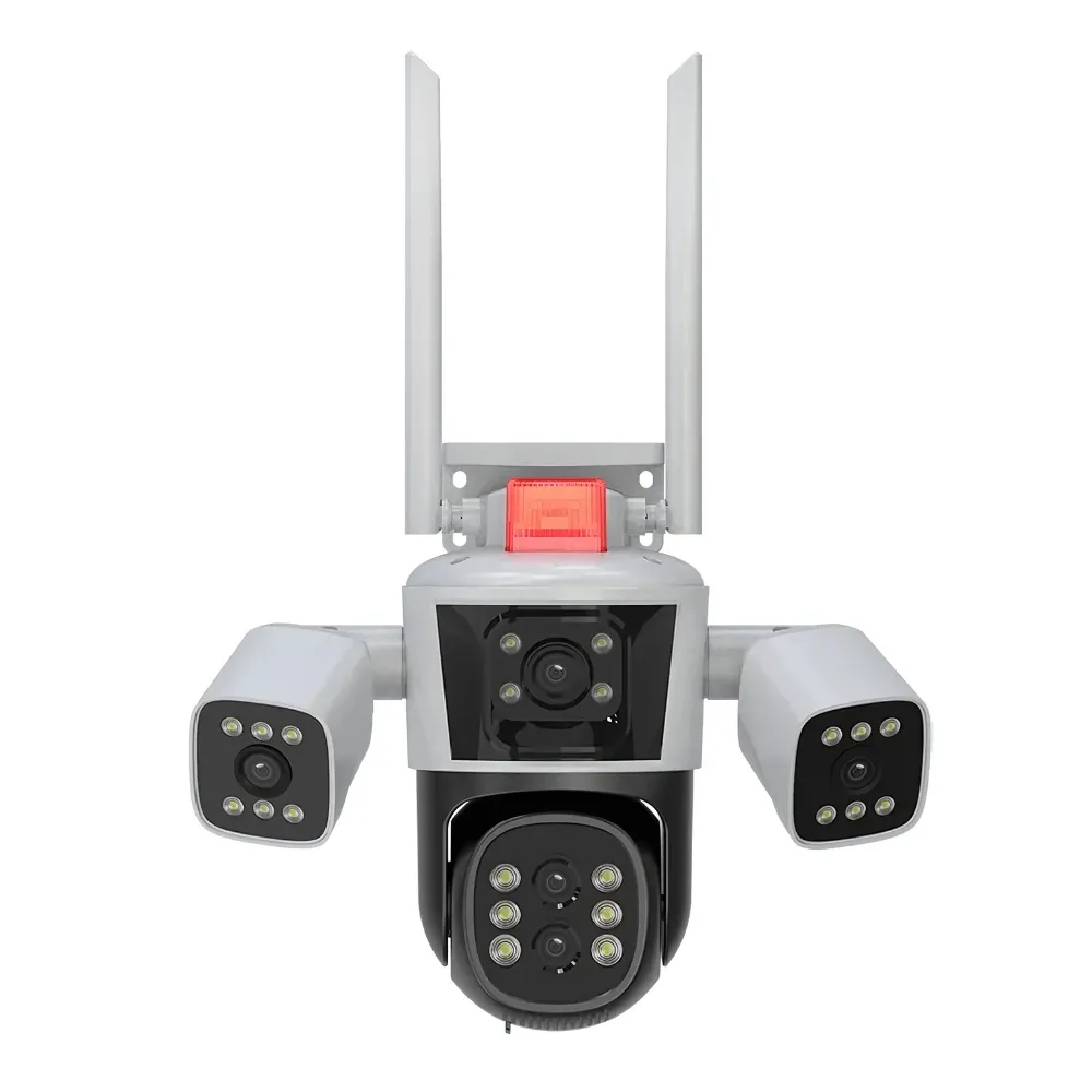 12MP 3 Kameralı 10X OPTİK ZOOM PTZ Wifi Kamera