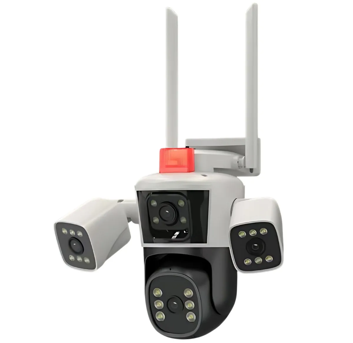 12MP 3 Kameralı PTZ Wifi Kamera