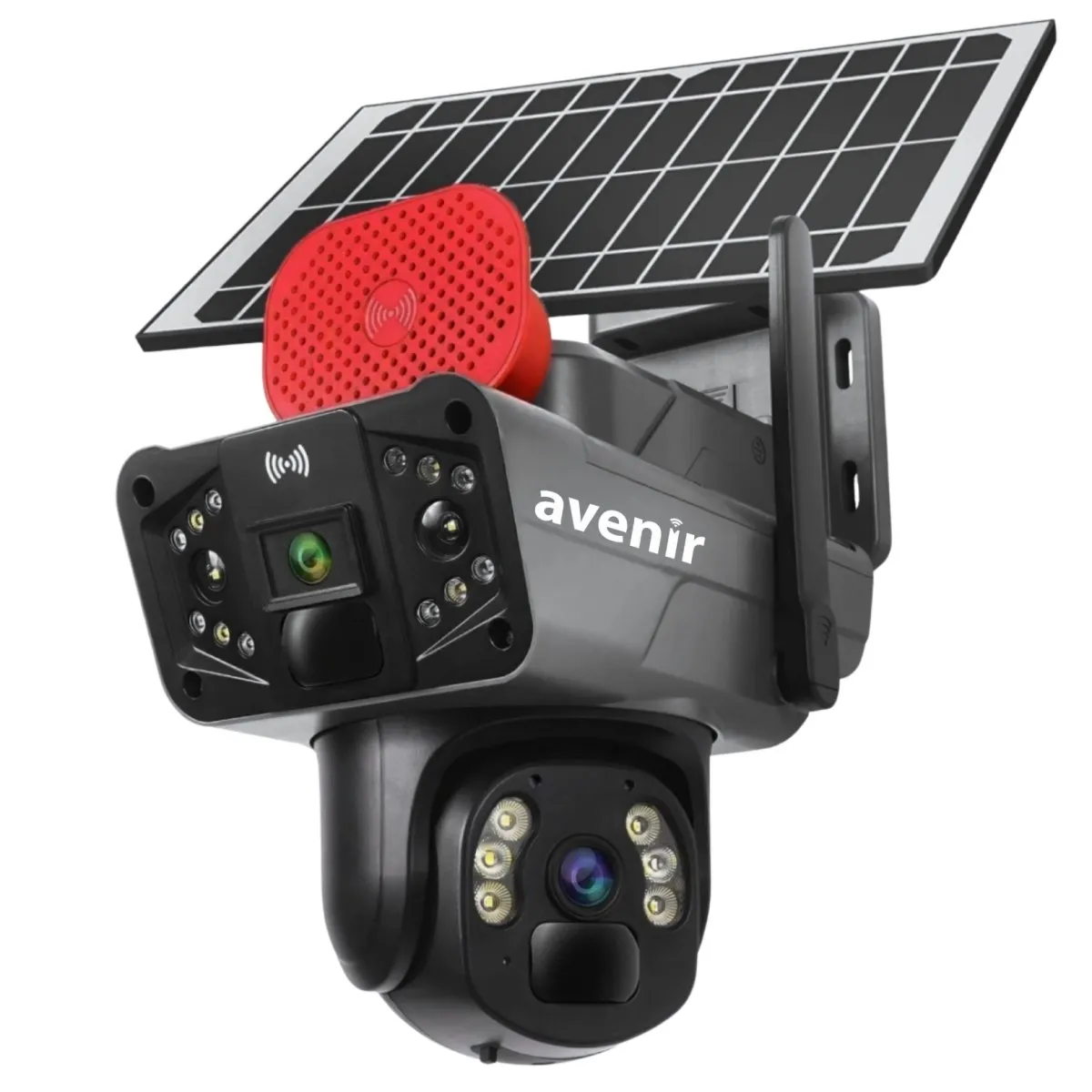 6MP 2 Kameralı Solar PTZ 4G Sim Kartlı Kamera AOV