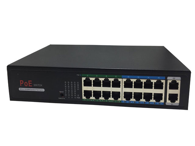 16+2 ports switch 