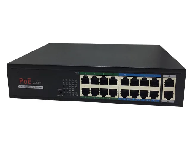 16+2 ports switch 